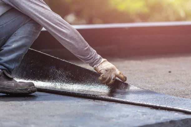 Professional Waterproofing technician working in Depew, NY